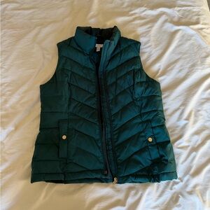 Green Puffer Vest